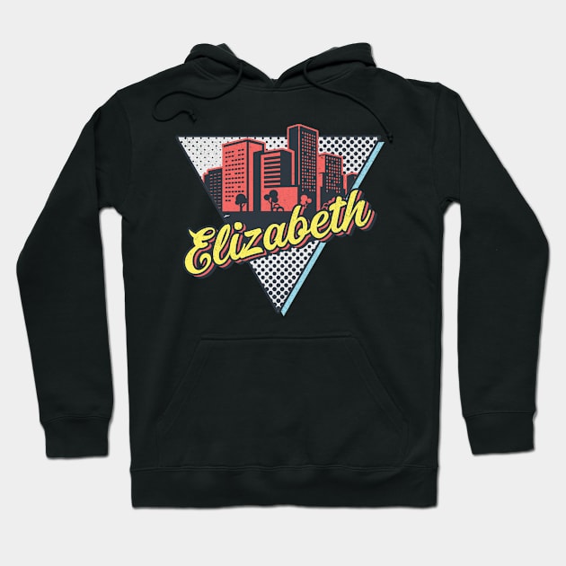 Elizabeth town retro Hoodie by SerenityByAlex